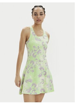 adidas Sukienka letnia Floral Graphic IS4246 Zielony Slim Fit ze sklepu MODIVO w kategorii Sukienki - zdjęcie 171499422
