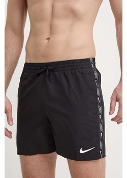 Nike szorty kąpielowe kolor czarny ze sklepu ANSWEAR.com w kategorii Kąpielówki - zdjęcie 171500440