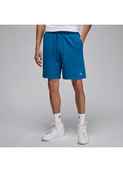 Męskie spodenki z dzianiny o pętelkowym splocie Jordan Essentials - Niebieski ze sklepu Nike poland w kategorii Spodenki męskie - zdjęcie 171502374