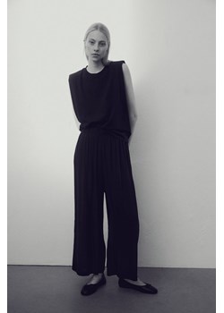 H & M - Spodnie bez zapięcia - Czarny ze sklepu H&M w kategorii Spodnie damskie - zdjęcie 171502723