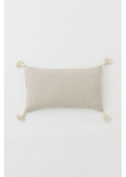 H & M - Poszewka na poduszkę - Beżowy ze sklepu H&M w kategorii Poszewki na poduszki - zdjęcie 171502733