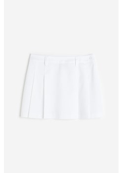 H & M - Plisowana spódnica - Biały ze sklepu H&M w kategorii Spódnice - zdjęcie 171502774