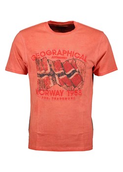 Geographical Norway Koszulka &quot;Japoral&quot; w kolorze czerwonym ze sklepu Limango Polska w kategorii T-shirty męskie - zdjęcie 171505492