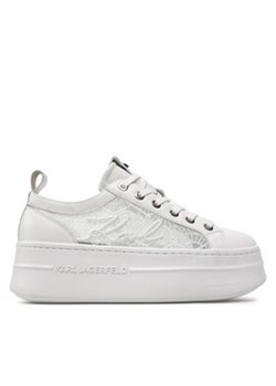 KARL LAGERFELD Sneakersy KL65028 Biały ze sklepu MODIVO w kategorii Buty sportowe damskie - zdjęcie 171506714