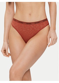 Calvin Klein Underwear Figi brazylijskie 000QD5233E Beżowy ze sklepu MODIVO w kategorii Majtki damskie - zdjęcie 171506770