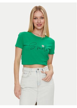 JDY T-Shirt Michigan 15311702 Zielony Regular Fit ze sklepu MODIVO w kategorii Bluzki damskie - zdjęcie 171507151