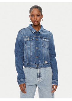Tommy Jeans Kurtka jeansowa Izzie DW0DW17653 Niebieski Slim Fit ze sklepu MODIVO w kategorii Kurtki damskie - zdjęcie 171507343