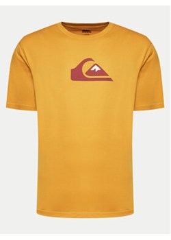 Quiksilver T-Shirt Comp Logo EQYZT07658 Brązowy Regular Fit ze sklepu MODIVO w kategorii T-shirty męskie - zdjęcie 171507773