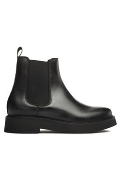 Tommy Jeans Sztyblety Tjw Chelsea Flat Boot EN0EN02311 Czarny ze sklepu MODIVO w kategorii Botki - zdjęcie 171507814