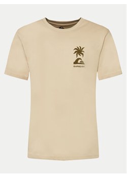 Quiksilver T-Shirt Tropical Breeze Mor AQYZT09562 Beżowy Regular Fit ze sklepu MODIVO w kategorii T-shirty męskie - zdjęcie 171508050