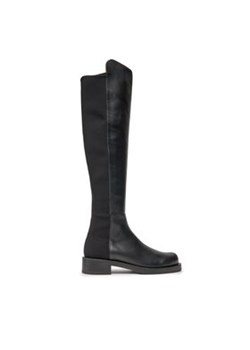 Stuart Weitzman Muszkieterki 5050 Bold Boot SG118 Czarny ze sklepu MODIVO w kategorii Kozaki damskie - zdjęcie 171508610