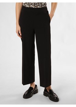 Cambio Spodnie - Cameron Kobiety Sztuczne włókno czarny jednolity ze sklepu vangraaf w kategorii Spodnie damskie - zdjęcie 171508881