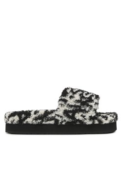 Kapcie Tommy Jeans Slipper EN0EN02041 Black/White 0GJ ze sklepu eobuwie.pl w kategorii Kapcie damskie - zdjęcie 171510931