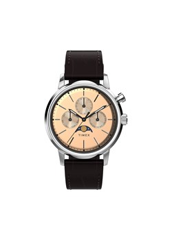 Zegarek Timex Marlin TW2W51100 Brązowy ze sklepu eobuwie.pl w kategorii Zegarki - zdjęcie 171511521