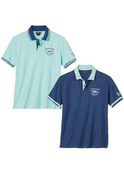 Zestaw 2 koszulek polo z piki Islands Sailing ze sklepu Atlas For Men w kategorii T-shirty męskie - zdjęcie 171512822