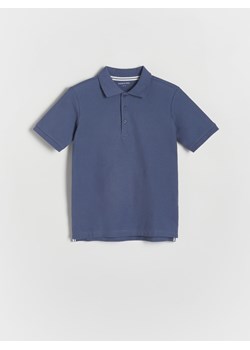 Reserved - T-shirt polo - granatowy ze sklepu Reserved w kategorii T-shirty chłopięce - zdjęcie 171516273