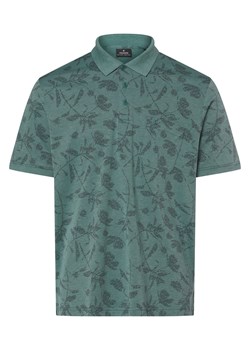 Ragman Męska koszulka polo Mężczyźni petrol wzorzysty ze sklepu vangraaf w kategorii T-shirty męskie - zdjęcie 171516750