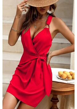 Sukienka VORELZA RED ze sklepu Ivet Shop w kategorii Sukienki - zdjęcie 171516833