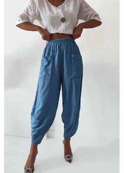 Spodnie SIOLMEDA BLUE ze sklepu Ivet Shop w kategorii Spodnie damskie - zdjęcie 171516841