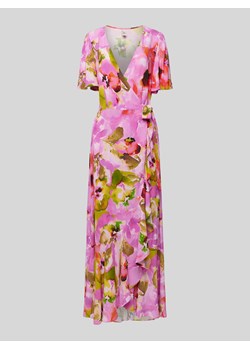 Długa sukienka w stylu kopertowym model ‘LINGO’ ze sklepu Peek&Cloppenburg  w kategorii Sukienki - zdjęcie 171517172