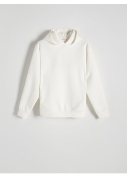 Reserved - Bluza z minimalistycznym nadrukiem - złamana biel ze sklepu Reserved w kategorii Bluzy męskie - zdjęcie 171518160
