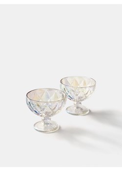 Sinsay - Pucharki deserowe 2 pack - biały ze sklepu Sinsay w kategorii Naczynia - zdjęcie 171520271