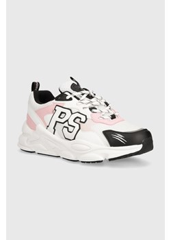 PLEIN SPORT sneakersy Lo-Top Sneakers kolor biały USC0611 STE003N 0103 ze sklepu ANSWEAR.com w kategorii Buty sportowe damskie - zdjęcie 171521054