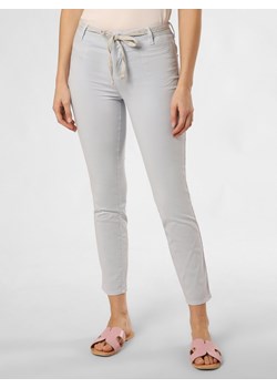 Rosner Spodnie - Alisa Kobiety Bawełna bielony jednolity ze sklepu vangraaf w kategorii Spodnie damskie - zdjęcie 171521462
