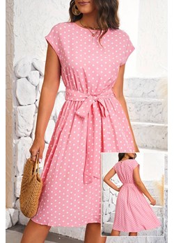 Sukienka TRINOLSA PINK ze sklepu Ivet Shop w kategorii Sukienki - zdjęcie 171522791