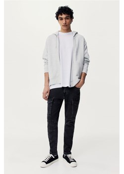 H & M - Slim Cargo Jeans - Czarny ze sklepu H&M w kategorii Jeansy męskie - zdjęcie 171523973
