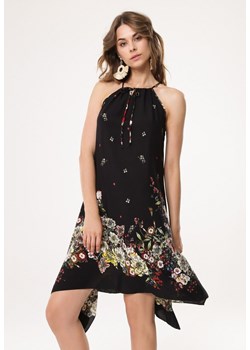 Czarna Sukienka Desert Flower ze sklepu Born2be Odzież w kategorii Sukienki - zdjęcie 171525604