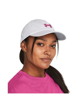 Damska czapka z daszkiem Under Armour Women's UA Blitzing Adj - biała ze sklepu Sportstylestory.com w kategorii Czapki z daszkiem damskie - zdjęcie 171526394