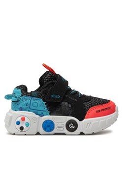 Skechers Sneakersy Lil Gametronix 402262N/BKMT Czarny ze sklepu MODIVO w kategorii Buty sportowe dziecięce - zdjęcie 171529340
