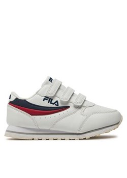 Fila Sneakersy Orbit Velcro Low Kids 1010785.98F Biały ze sklepu MODIVO w kategorii Buty sportowe dziecięce - zdjęcie 171529362