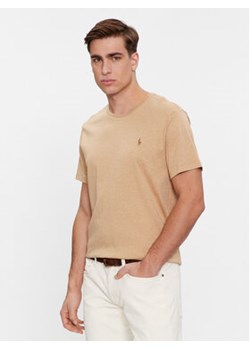 Polo Ralph Lauren T-Shirt 710740727072 Beżowy Slim Fit ze sklepu MODIVO w kategorii T-shirty męskie - zdjęcie 171529732