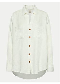 Billabong Koszula Swell ABJWT00487 Biały Relaxed Fit ze sklepu MODIVO w kategorii Koszule damskie - zdjęcie 171530142