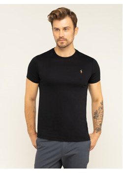 Polo Ralph Lauren T-Shirt 710740727 Czarny Slim Fit ze sklepu MODIVO w kategorii T-shirty męskie - zdjęcie 171530662