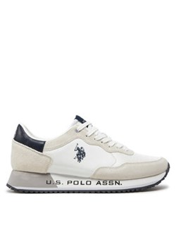 U.S. Polo Assn. Sneakersy CleeF006 CLEEF006/4TS1 Biały ze sklepu MODIVO w kategorii Buty sportowe męskie - zdjęcie 171530862