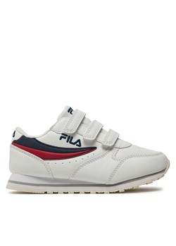 Sneakersy Fila Orbit Velcro Low Kids 1010785.98F Biały ze sklepu eobuwie.pl w kategorii Buty sportowe dziecięce - zdjęcie 171531720
