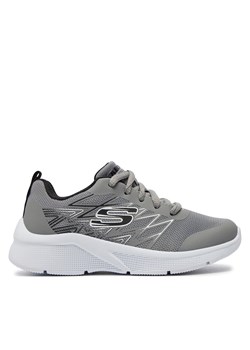 Sneakersy Skechers Quick Sprint 403769L/GYBK Gray/Black ze sklepu eobuwie.pl w kategorii Buty sportowe dziecięce - zdjęcie 171531882