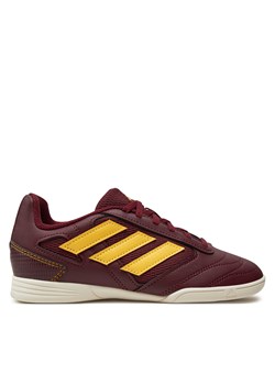 Buty adidas Super Sala II Indoor Boots IE7558 Bordowy ze sklepu eobuwie.pl w kategorii Trampki dziecięce - zdjęcie 171532582