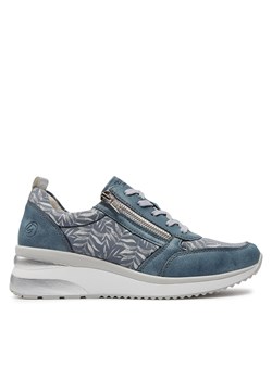 Sneakersy Remonte D2401-10 Blau Kombi ze sklepu eobuwie.pl w kategorii Buty sportowe damskie - zdjęcie 171533140