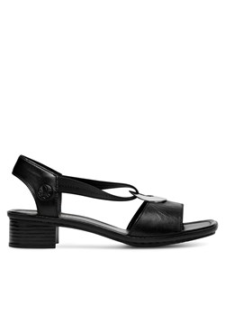 Sandały Rieker 62662-01 Black ze sklepu eobuwie.pl w kategorii Sandały damskie - zdjęcie 171533971