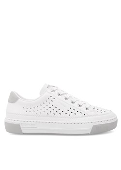 Sneakersy Rieker L8849-80 White ze sklepu eobuwie.pl w kategorii Półbuty damskie - zdjęcie 171534144
