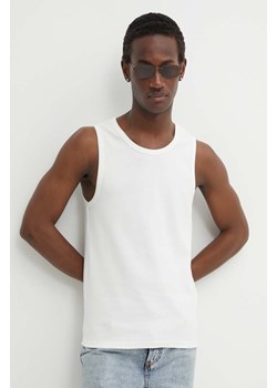 Solid t-shirt męski kolor beżowy gładki ze sklepu ANSWEAR.com w kategorii T-shirty męskie - zdjęcie 171535990