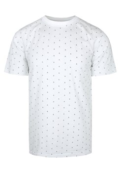 Męski T-Shirt - Pako Jeans - Drobny Wzór, Biała TSPJNSvoyagerBI ze sklepu JegoSzafa.pl w kategorii T-shirty męskie - zdjęcie 171536112
