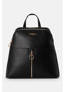 Plecak Nobo z błyszczącymi taśmami czarny ze sklepu NOBOBAGS.COM w kategorii Plecaki - zdjęcie 171536503