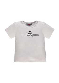 Chłopięca bluzka z krótkim rękawem biała ze sklepu 5.10.15 w kategorii Koszulki niemowlęce - zdjęcie 171536794