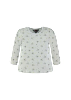 Dziewczęca bluzka z długim rękawem biała ze sklepu 5.10.15 w kategorii Kaftaniki i bluzki - zdjęcie 171536971