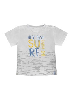 T-shirt chłopięcy niemowlęcy biały Surf ze sklepu 5.10.15 w kategorii Koszulki niemowlęce - zdjęcie 171536973